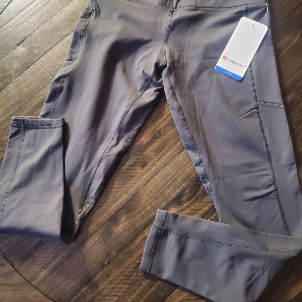 Leggings Depot Charcoal Yoga Pants